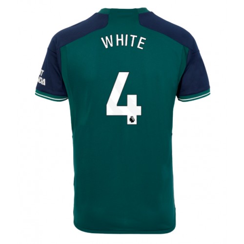 Arsenal Ben White #4 Rezervni Dres 2023-24 Kratak Rukav